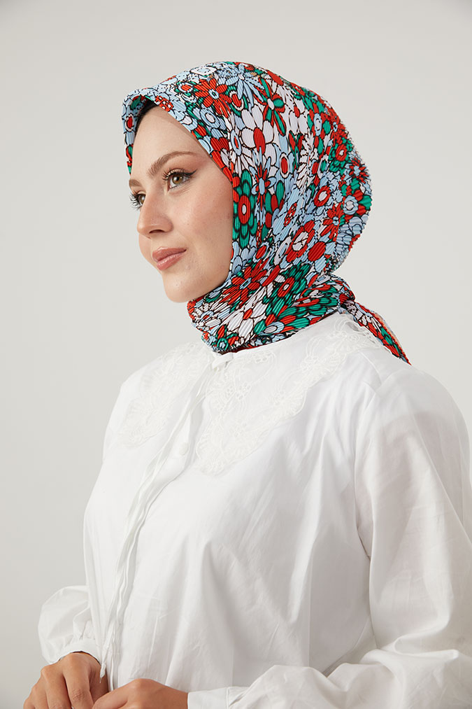 Pliseli Eşarp Model A