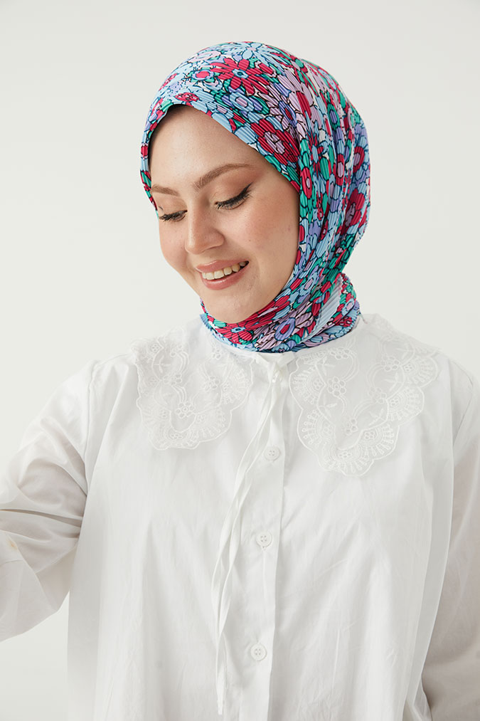 Pliseli Eşarp Model A