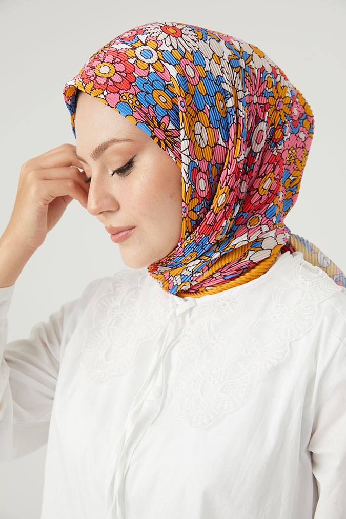 Pliseli Eşarp Model A