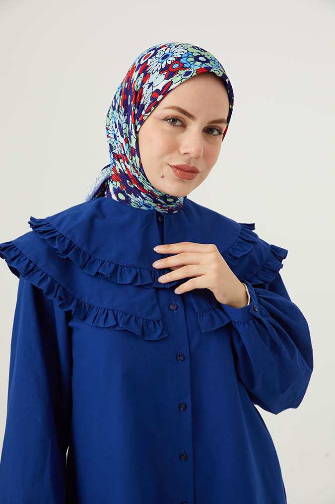 Pliseli Eşarp Model A