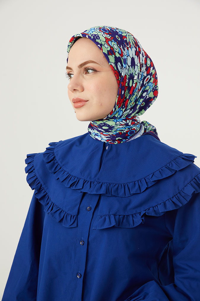 Pliseli Eşarp Model A