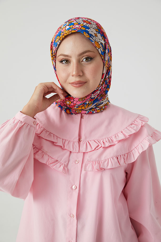 Pliseli Eşarp Model A