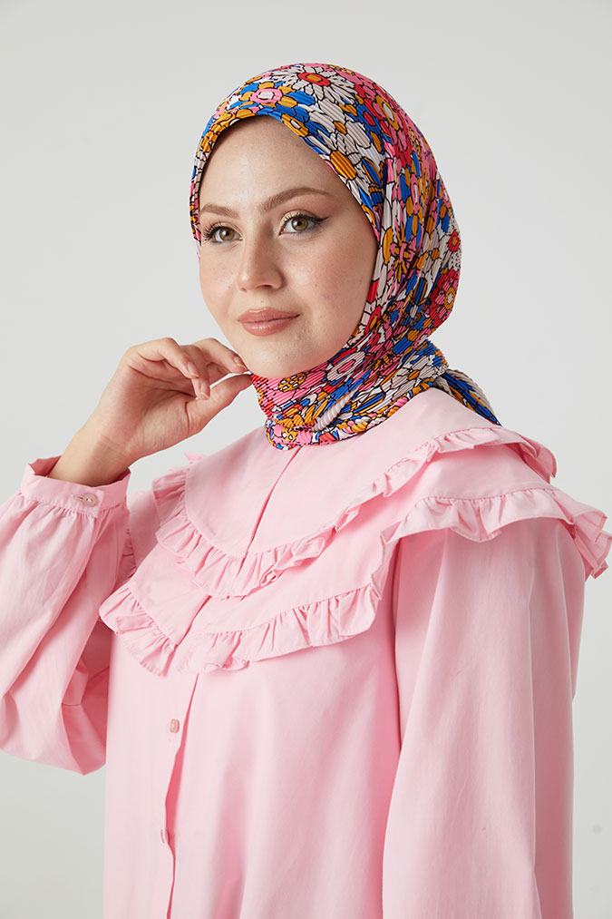 Pliseli Eşarp Model A