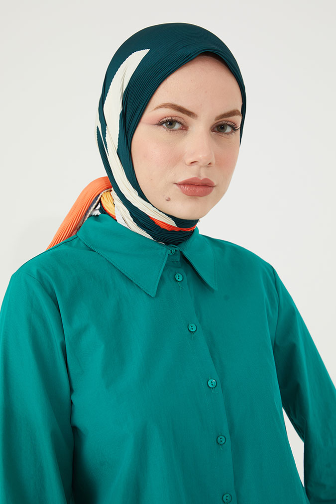 Pliseli Eşarp Model C